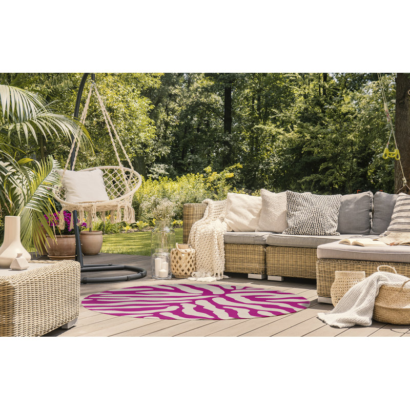 Bartolome Chenille Abstract Indoor Rug, Rectangle 4' x 6'