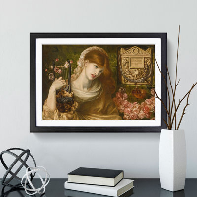 The Roman Window by Dante Gabriel Rossetti - Picture Frame Painting
