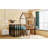 Baymont Metal Loft Bed With Roof And Window, Guardrails And Ladder-124611204