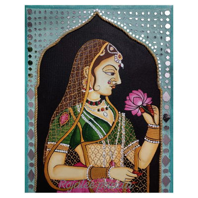 Bani Thani - Mosaic Art | Acrylic On Canvas | By Rojalee Panda