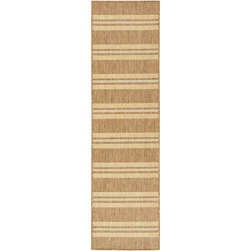 Manderella Modern Rug, Natural, Runner 2' x 6'