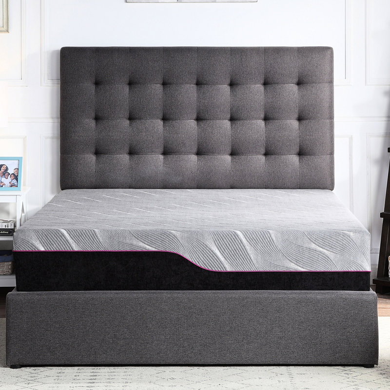 Matelas de 11 po pour grand lit - Réduit le risque de ronflement et de sommeil et supporte jusqu'à 750 livres