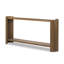 Damari Console Table-Medium Brown Limba