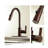 Kingston Brass Continental Single-Handle Pull-Down Kitchen Faucet-29272803