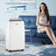 Climatiseur portatif 10000 BTU Costway pour télécommande 350 pieds carrés Costway