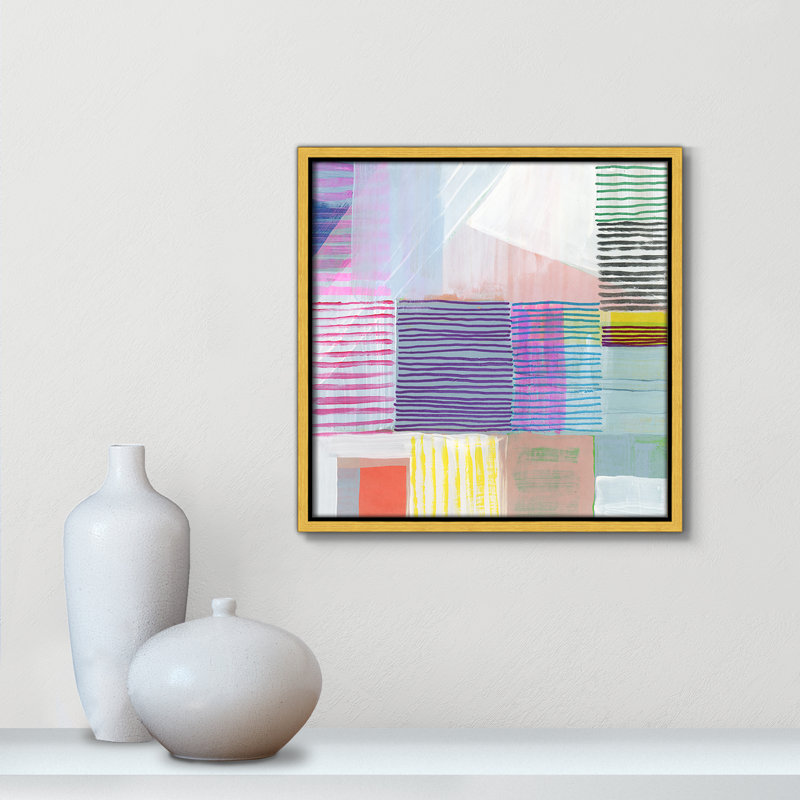 Bright Net I by Cartissi, Silver Framed, 13.5" H x 13.5" W x 2" D