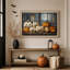 «White and Orange», citrouilles sculptées par Candlelit-1745645546