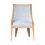 Chaise rembourrée Bedford avec garniture cloutée Elmcrest-118758568