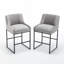 Tabouret de comptoir rembourré Charney-635709212