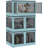 Stackable Storage Bins With Lids, Wheels, And Collapsible-618991211