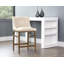 Tabouret de comptoir Halden - crème Bravo-1050239851-1043902842