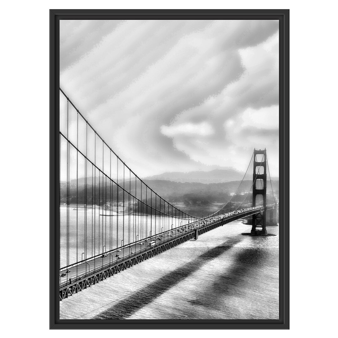 Gerahmtes Wandbild Golden Gate Bridge, San Francisco