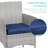 Nasrul 3-Piece Outdoor Wicker Conversation Patio Bistro Set, w/ 2 Chairs, Table-1389203113-1389203126