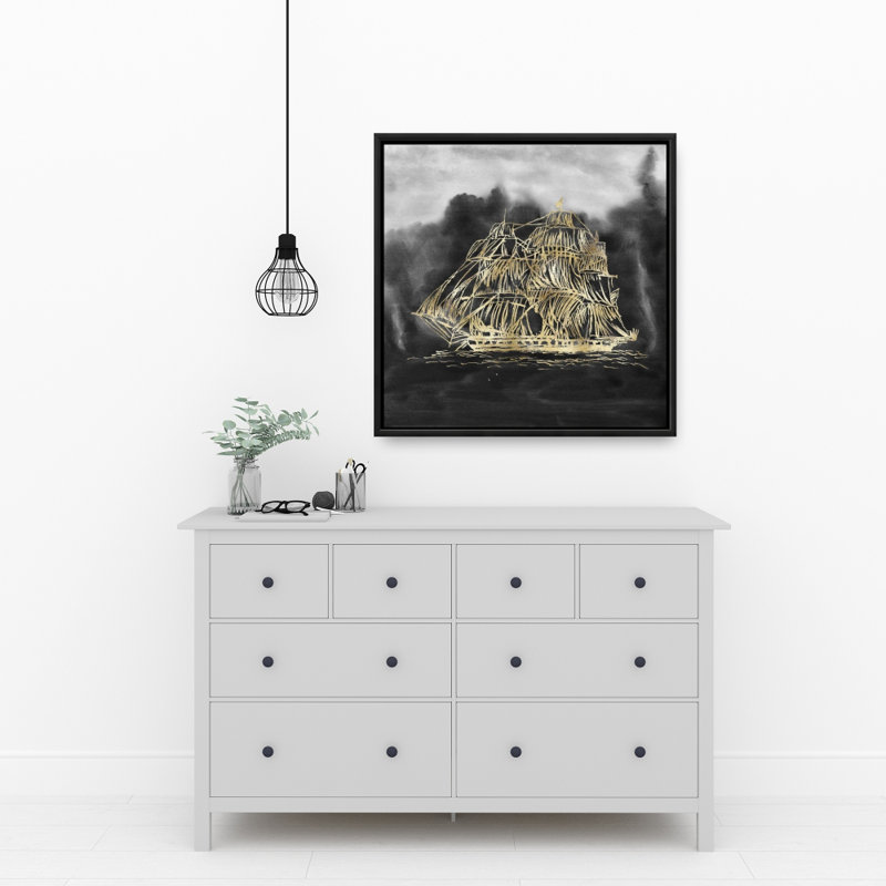 "Illustration d'un vieux voilier"