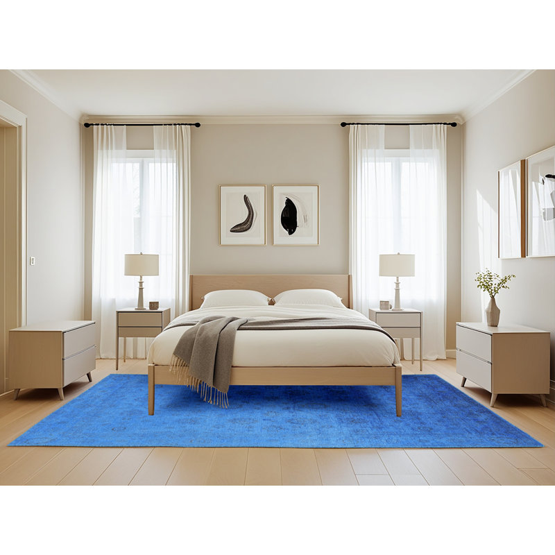 Tapis bleu Hymes, Rectangle 5 pi x 8 pi