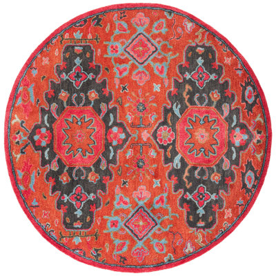 Carlsen Hand Tufted Wool Oriental Rug