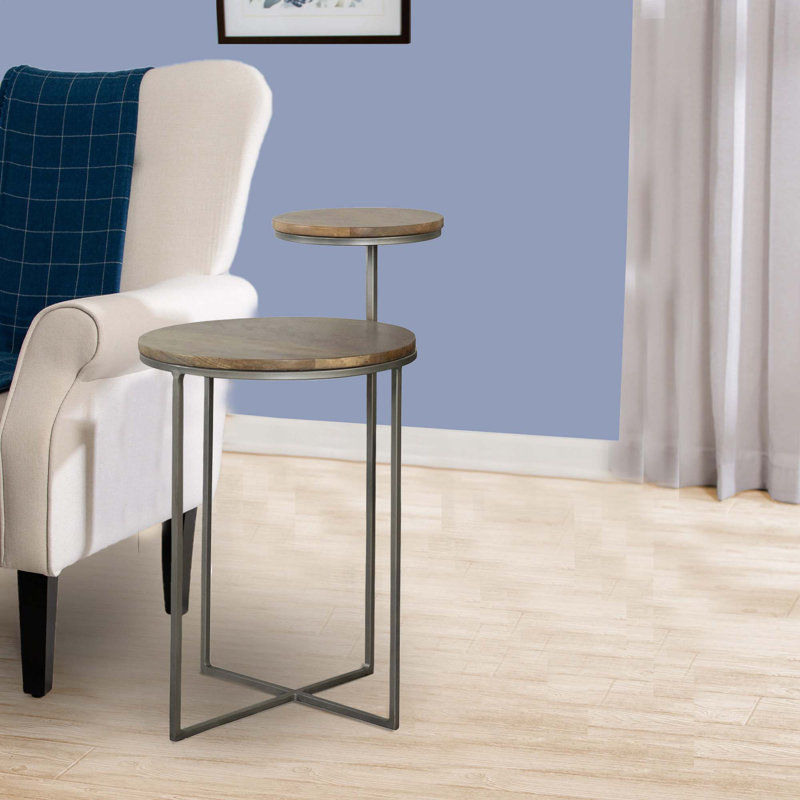 Table de bout en bois massif