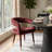 Modern 47"-83" Extendable Dining Table Set With Upholstered Velvet Dining Arm Chairs-487225556-487225567