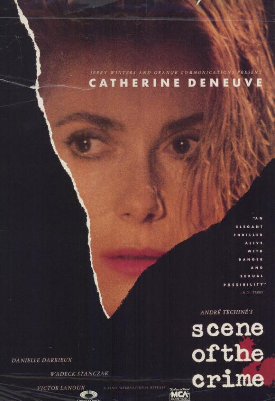 Pop Culture Graphics " Scene Of The Crime Movie Poster "