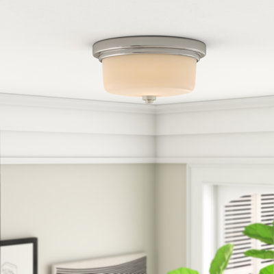 Jorelys Glass Flush Mount