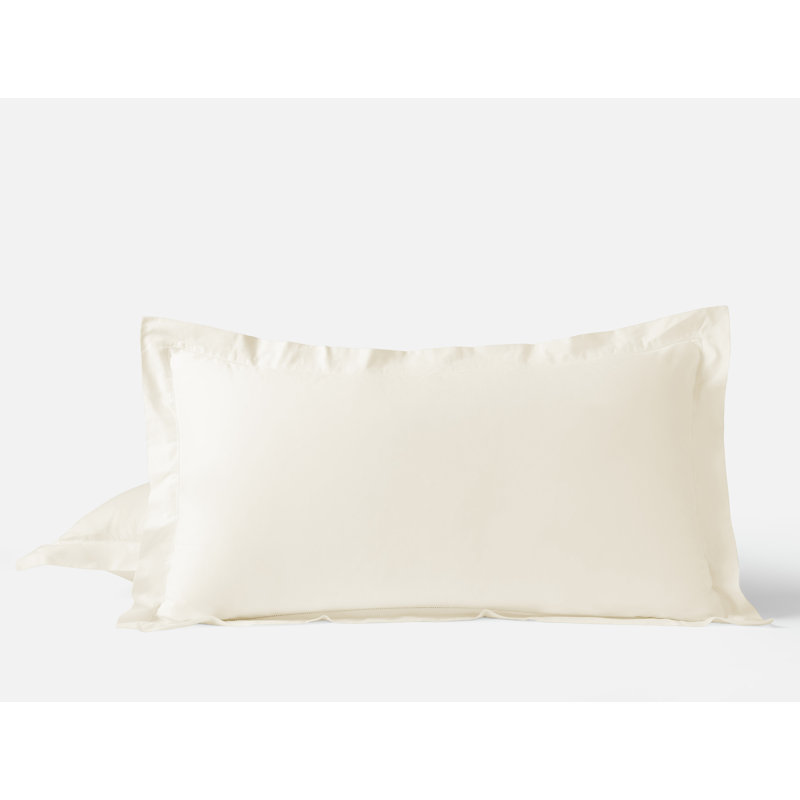 Heirloom Organic Pillow Sham, King, Undyed