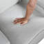 Fauteuil inclinable à dossier poussoir en chenille 1pc