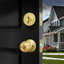 Premier Lock Single Cylinder Knobs with Deadbolt Entry Set