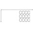 ST000116 Metal Rust Resistant Shower Curtain Hook