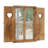 Landrum Hearts Shutter Mirror