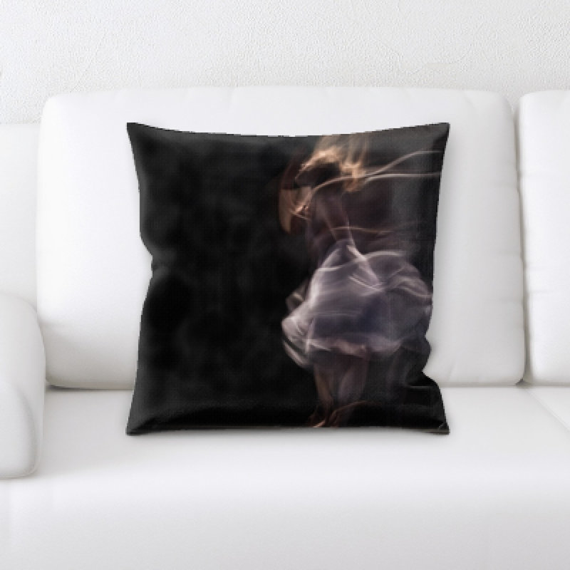 Microsuede Throw Pillow