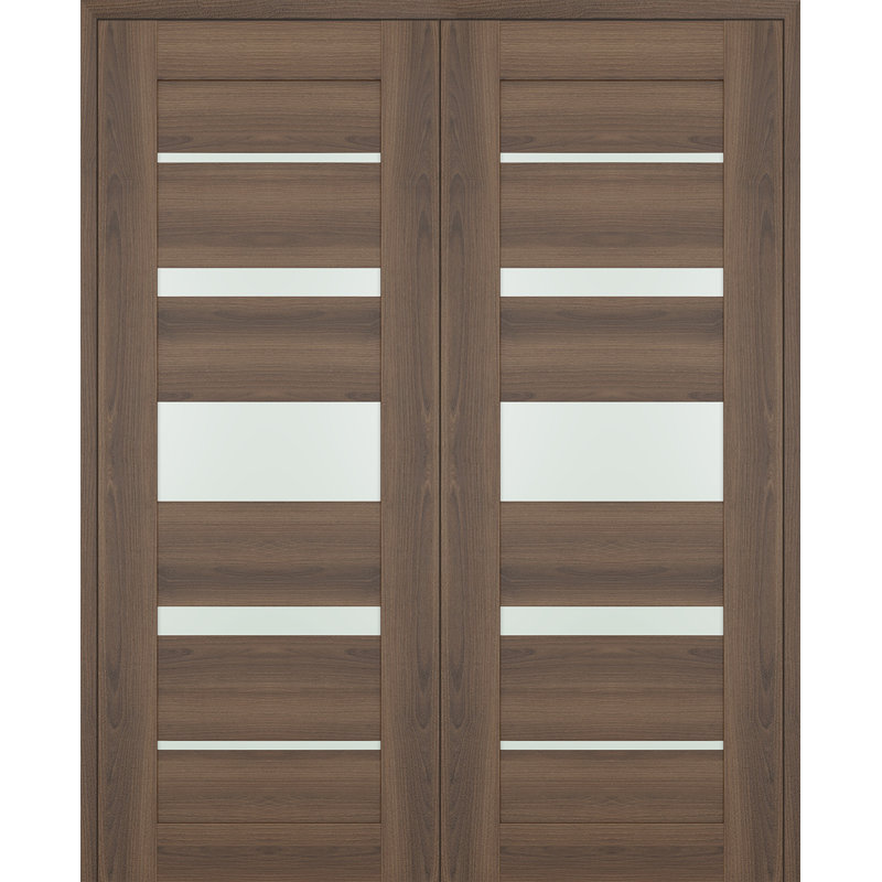 Porte pré-suspendue standard Avon 07-03, Frêne de la loire, 47,75 po x 79,37 po, Réversible