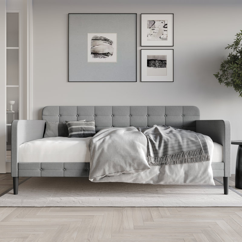 Lit de jour Fallon, Gris