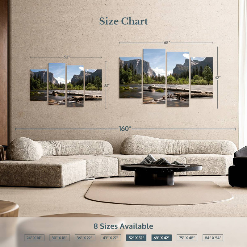 Alvord El Capitan River, 42'' H x 68'' W