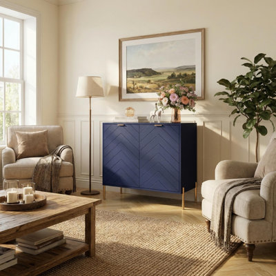 Rupena 31.5" W 2-Door Accent Cabinet