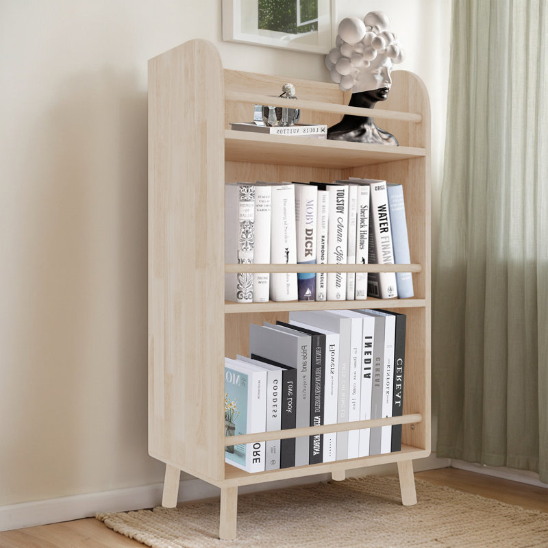 Bibliothèque en bois massif