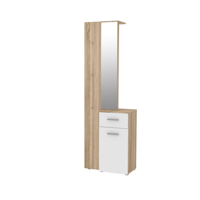 Aina Hall Tree 64.2cm Wide with Shoe Storage