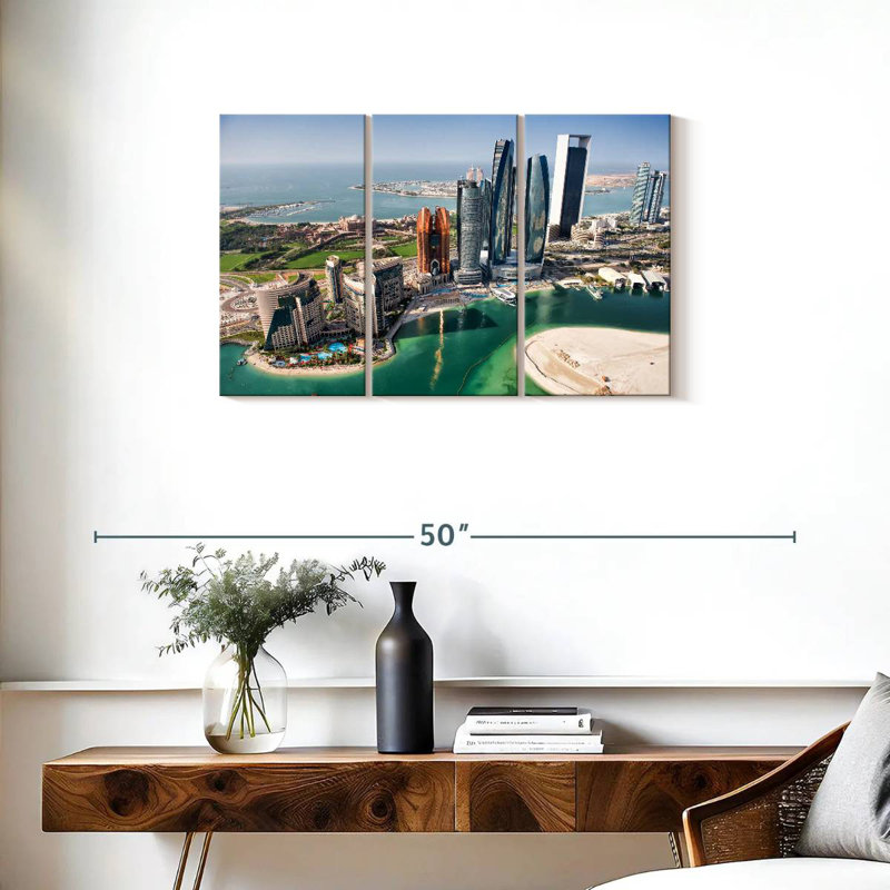 Abu Dhabi Structures, 20" H x 33" W