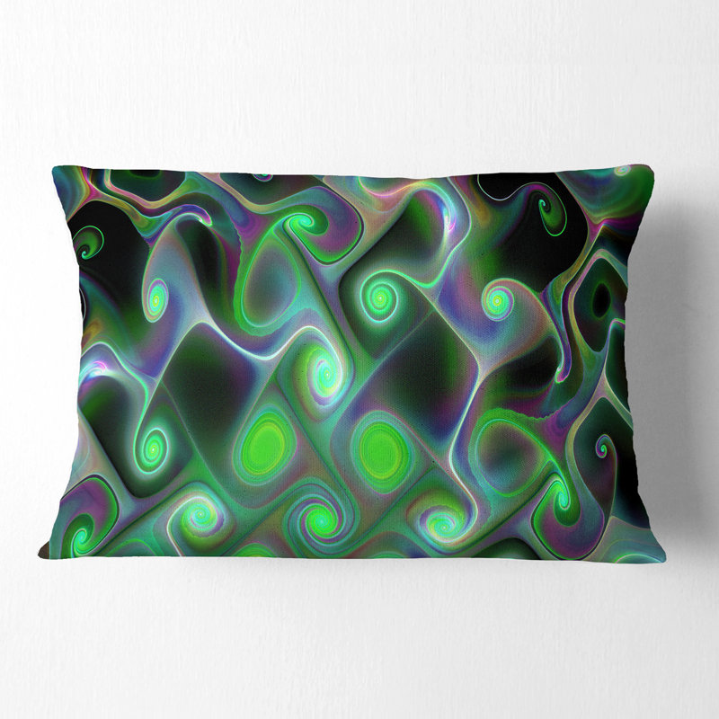 Coussin lombaire abstrait