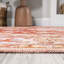 Tapis orange / crème Lesak-941114776