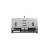 Jessica 60'' Free Standing Single Bathroom Vanity-1125824836