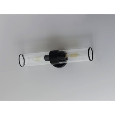 Blaugh Steel Semi Flush Mounted Sconce