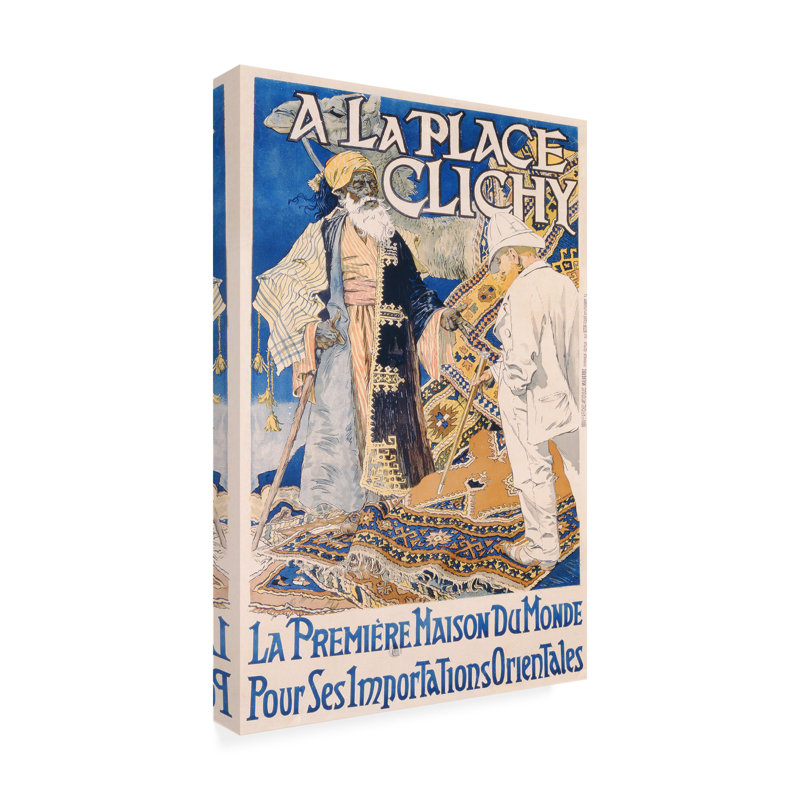 Décoration murale d'extérieur Deava A La Place clinchy 1890, L 30 po x H 47 po