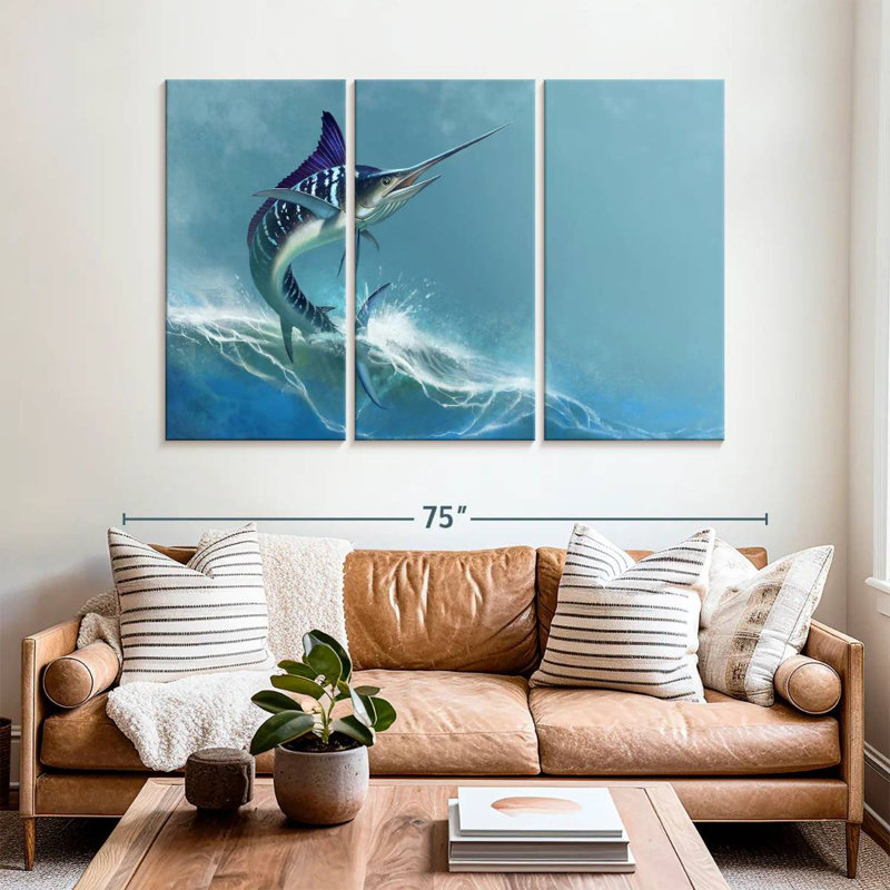 Brampt Marlin Jump, 42" H x 65" W