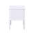 Emmett 2 Drawer Nightstand - White-444277200
