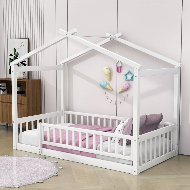Galbin House Bed by Harper Orchard, Twin, White