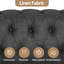 Canapé Chesterfield à accoudoirs roulés 80 po Perry-1576603535