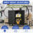 Sturdy Metal Tool Storage Cabinet with Wheels - Tool Storage Cabinet for Garage, Office, and Home Organizer Solutions