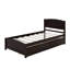 Lit plateforme simple avec deux tiroirs-434316421