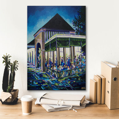 'Cafe Du Monde - New Orleans' by ADEL Canvas Wall Art, 18" x 26"