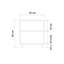 Table de chevet 1 tiroir Tedrow-813839105